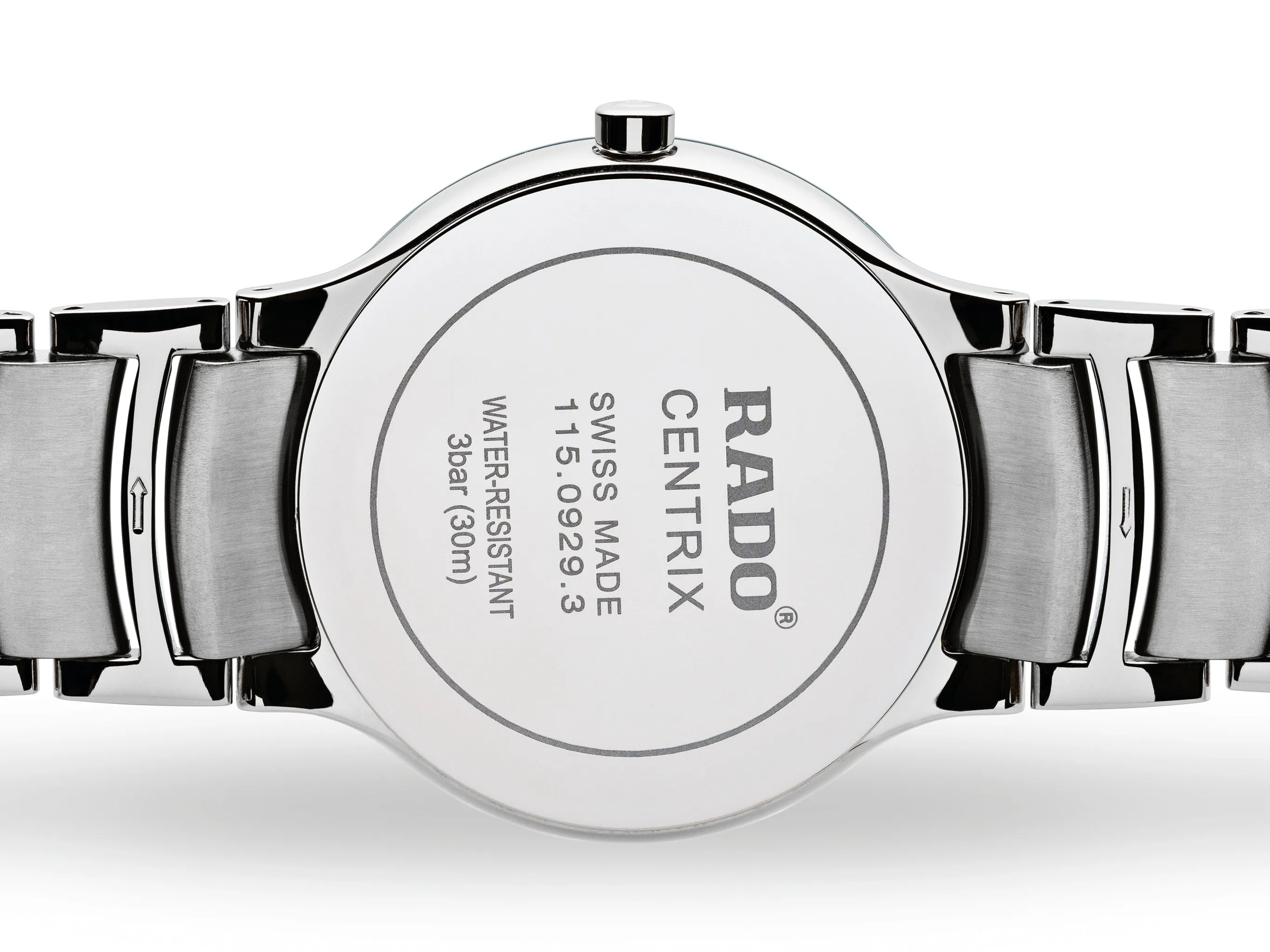 Rado Centrix Black Dial Women 38mm