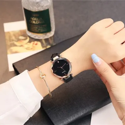 Rhinestone Ox Watch