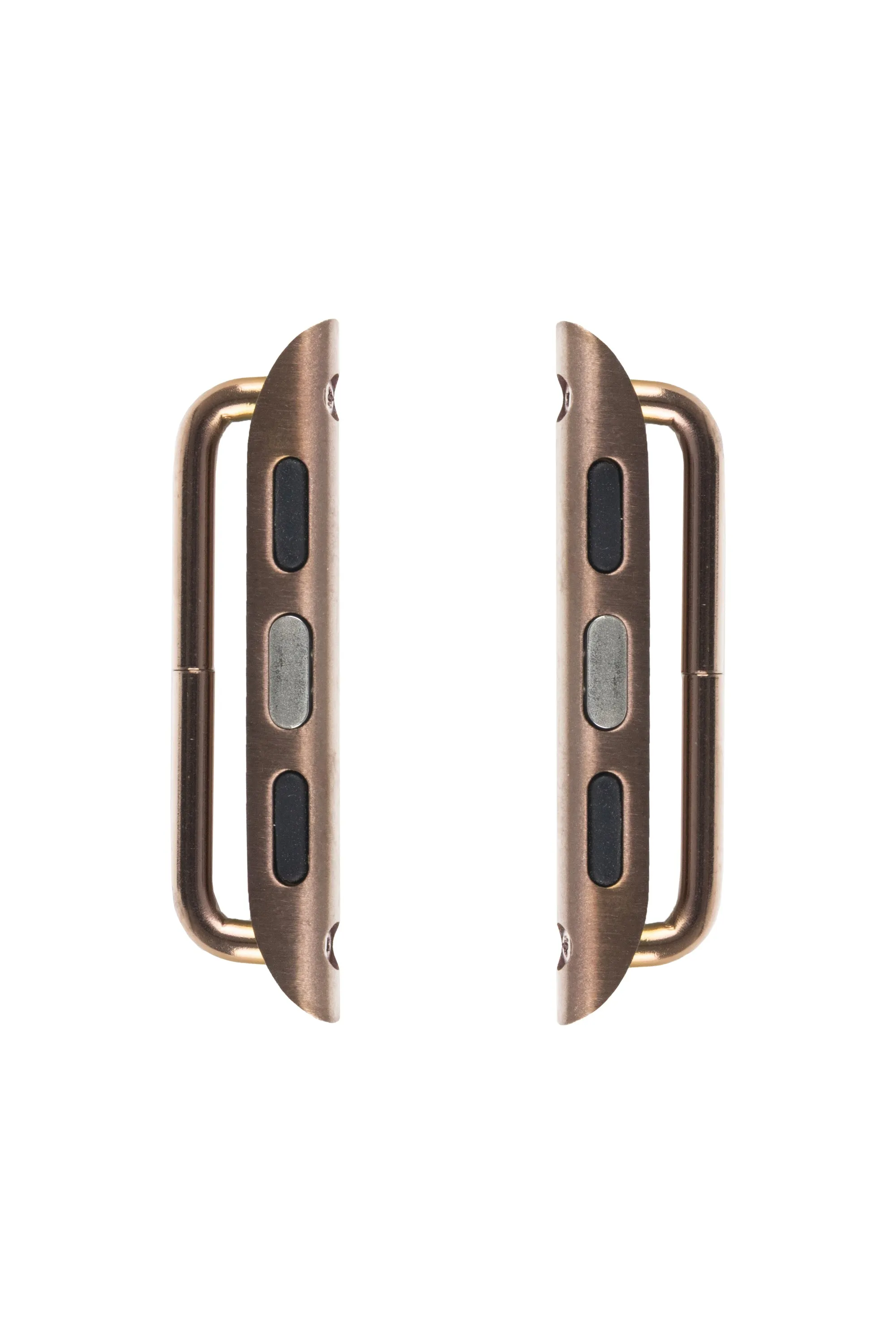 RIOS1931 Screw-Fitting Strap Connector for GOLD STAINLESS STEEL Apple Watch