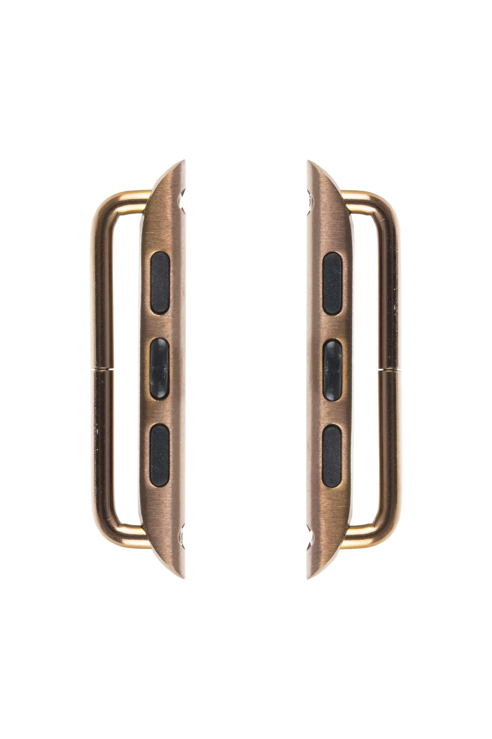 RIOS1931 Screw-Fitting Strap Connector for GOLD STAINLESS STEEL Apple Watch