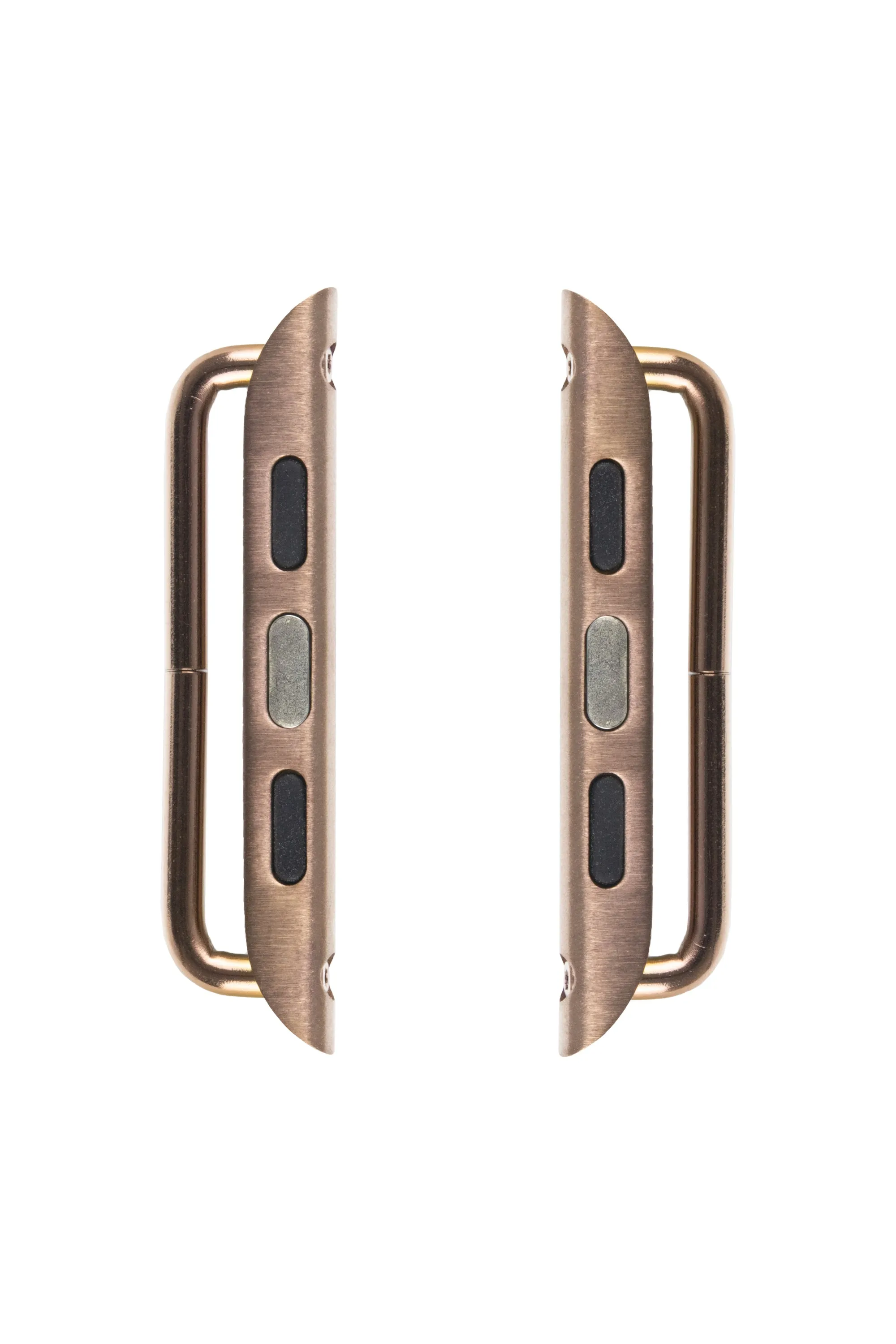RIOS1931 Screw-Fitting Strap Connector for GOLD STAINLESS STEEL Apple Watch