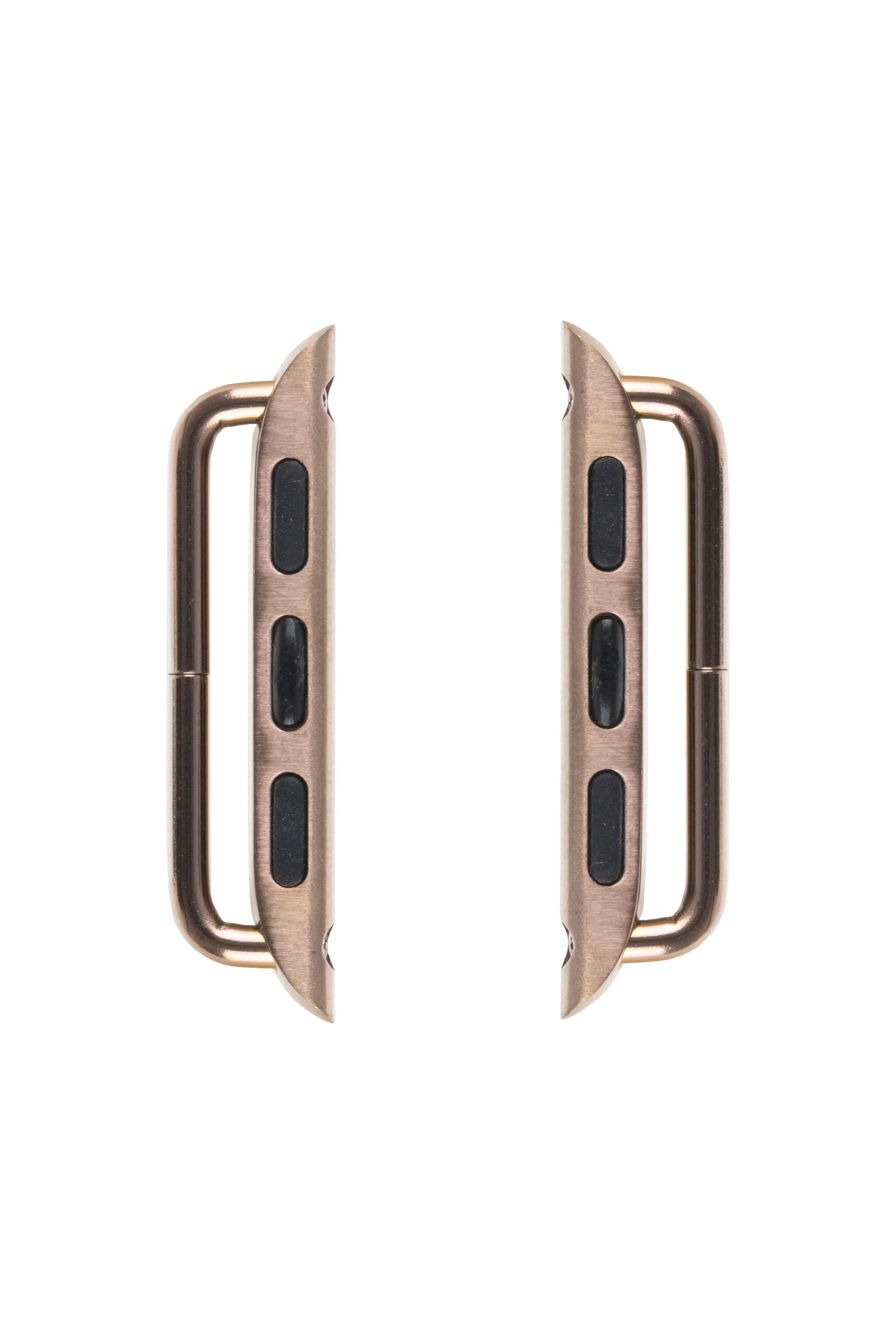 RIOS1931 Screw-Fitting Strap Connector for GOLD STAINLESS STEEL Apple Watch
