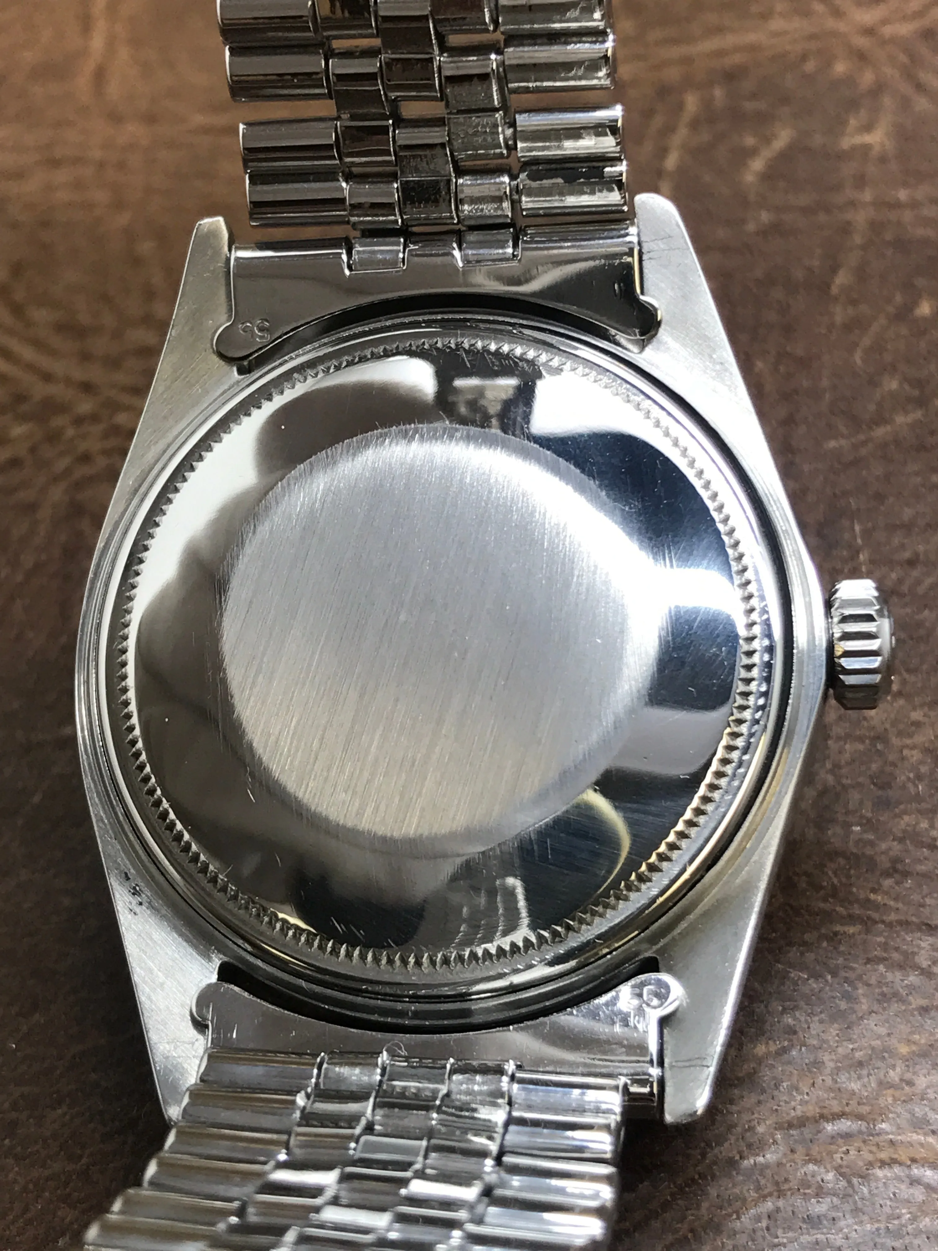 Rolex Datejust 36mm 1601 Custom Black Diamond Dial Automatic Watch