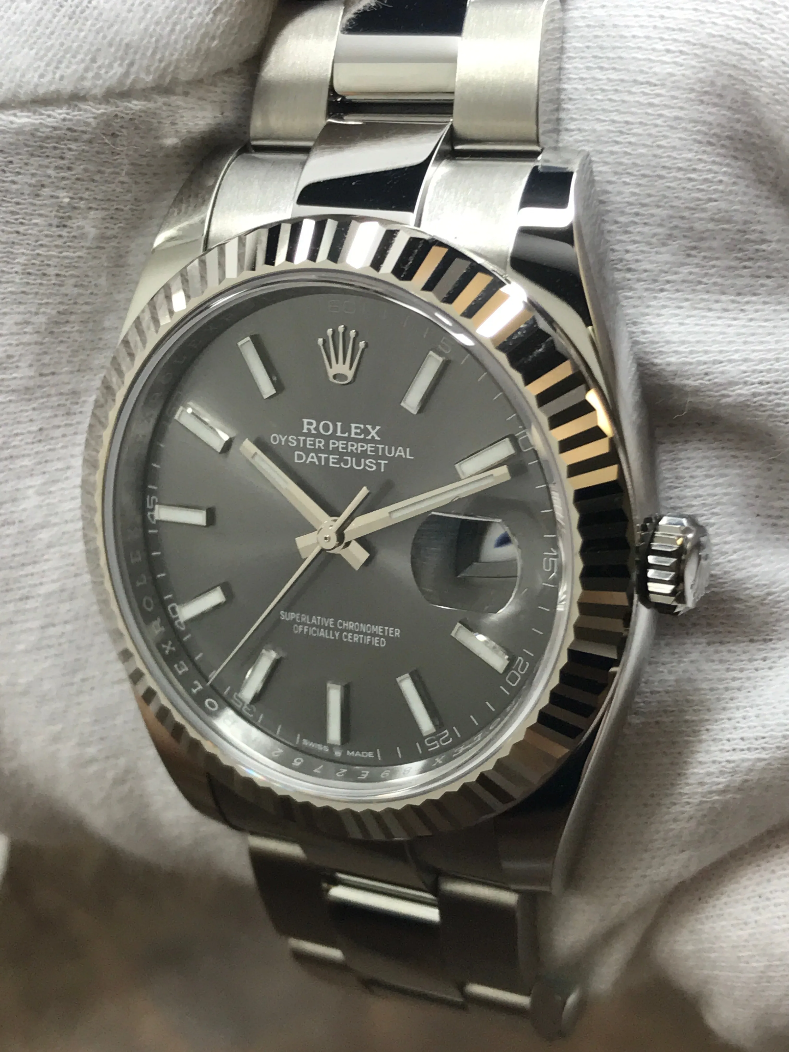 Rolex Datejust 41 126334 Silver Dial Automatic Men's Watch
