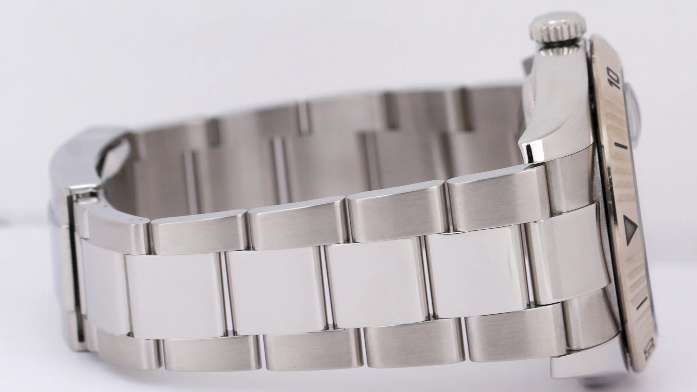 Rolex DateJust Turn-O-Graph Thunderbird White Red Stainless Steel Watch 116264