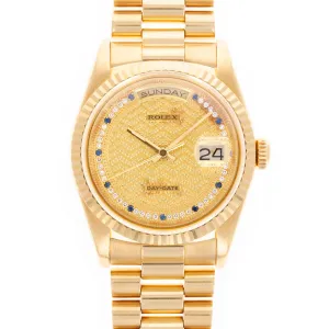 Rolex Day-Date Ref. 18238 with Gold Missoni Dial