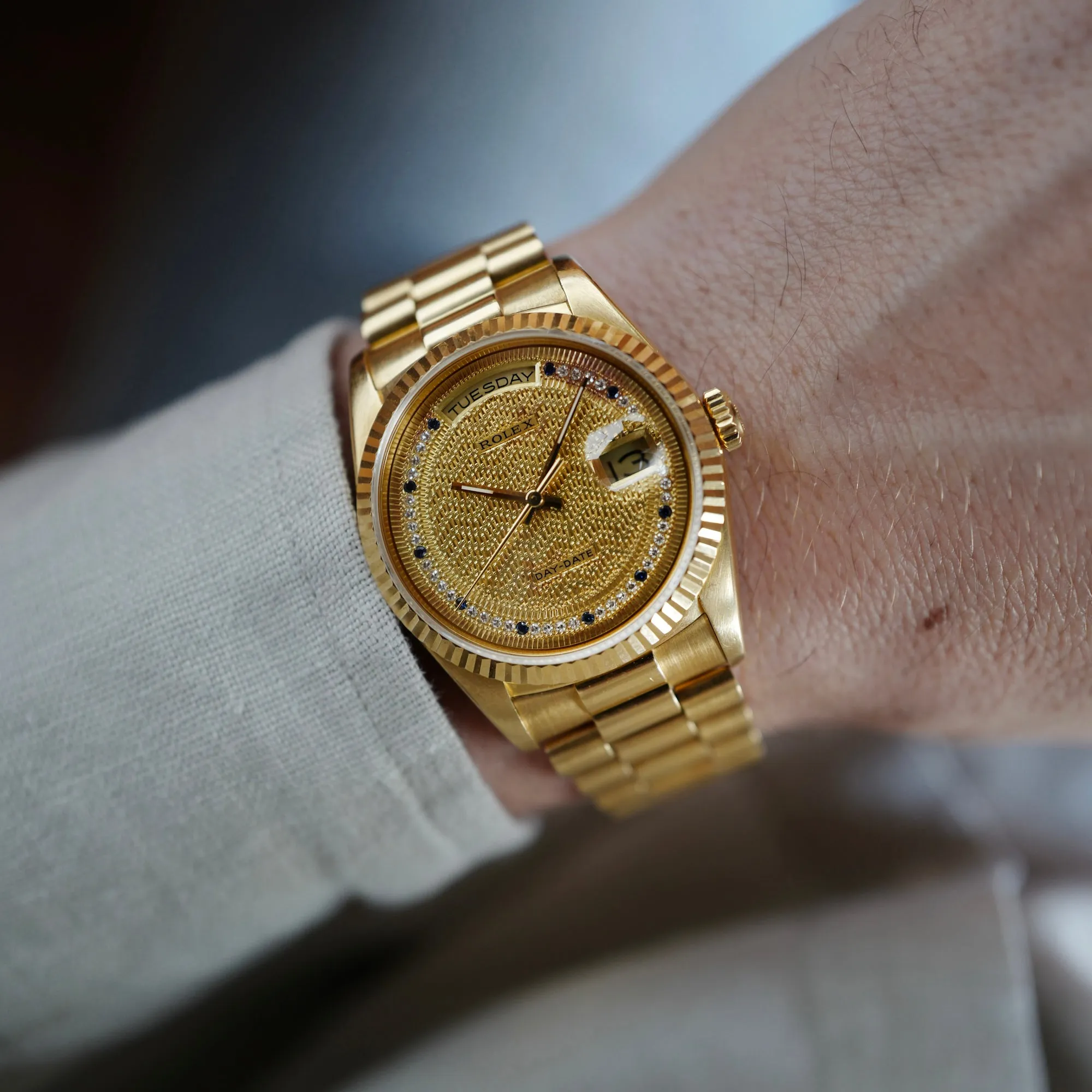 Rolex Day-Date Ref. 18238 with Gold Missoni Dial