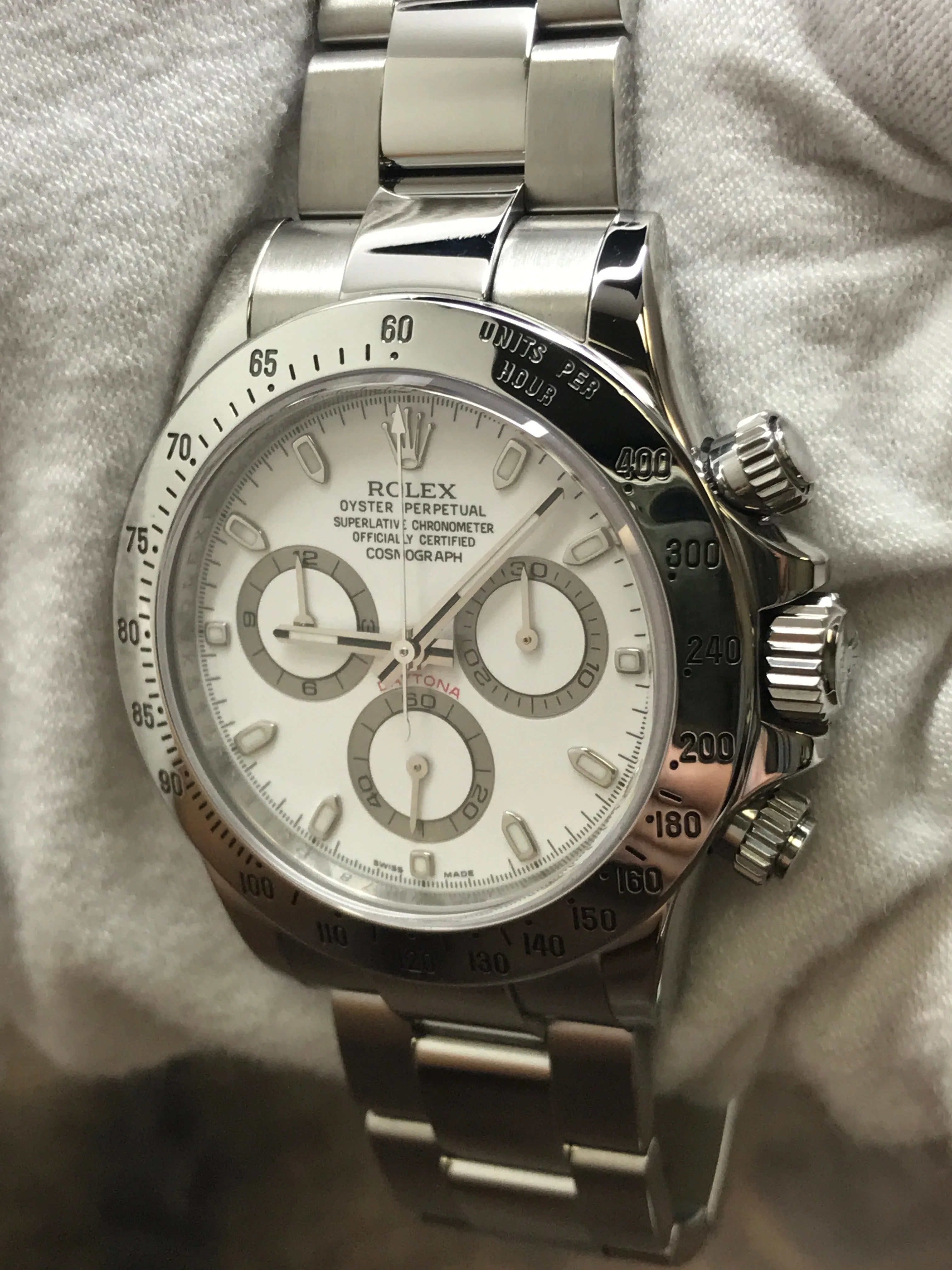 Rolex Daytona FULL Set B&P 116520 White APH Dial Automatic Men's Watch
