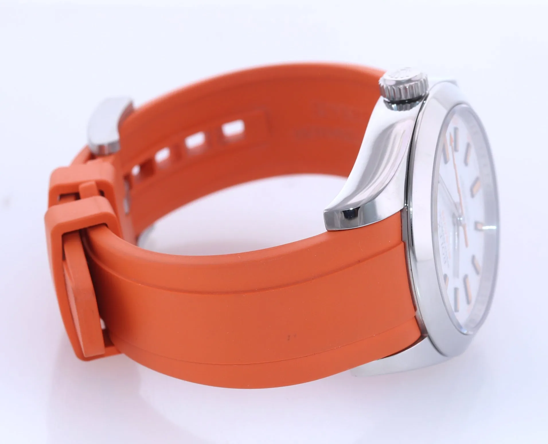 Rolex Milgauss 116400 White Orange 40mm Steel Anti-Magnetic Watch Box