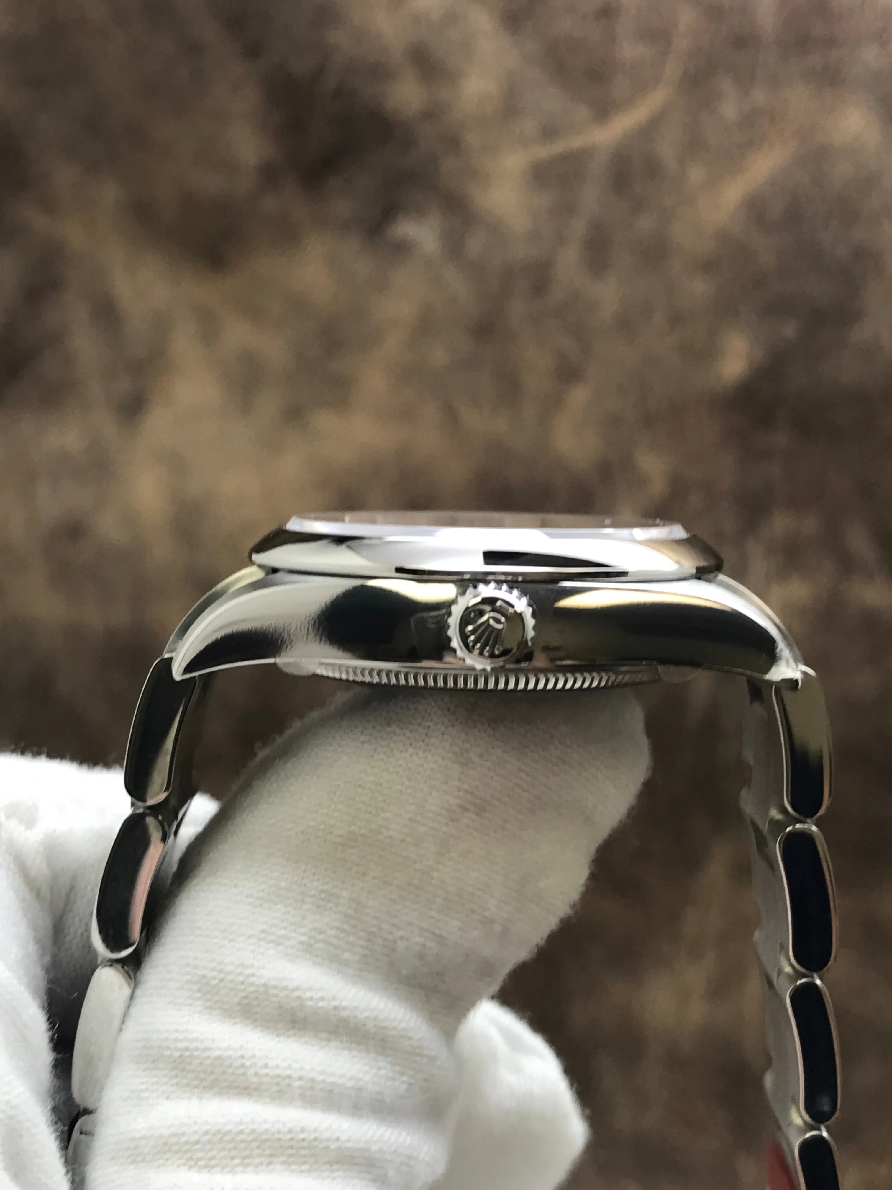 Rolex Oyster Perpetual 34mm 124200 Silver Dial Automatic Watch