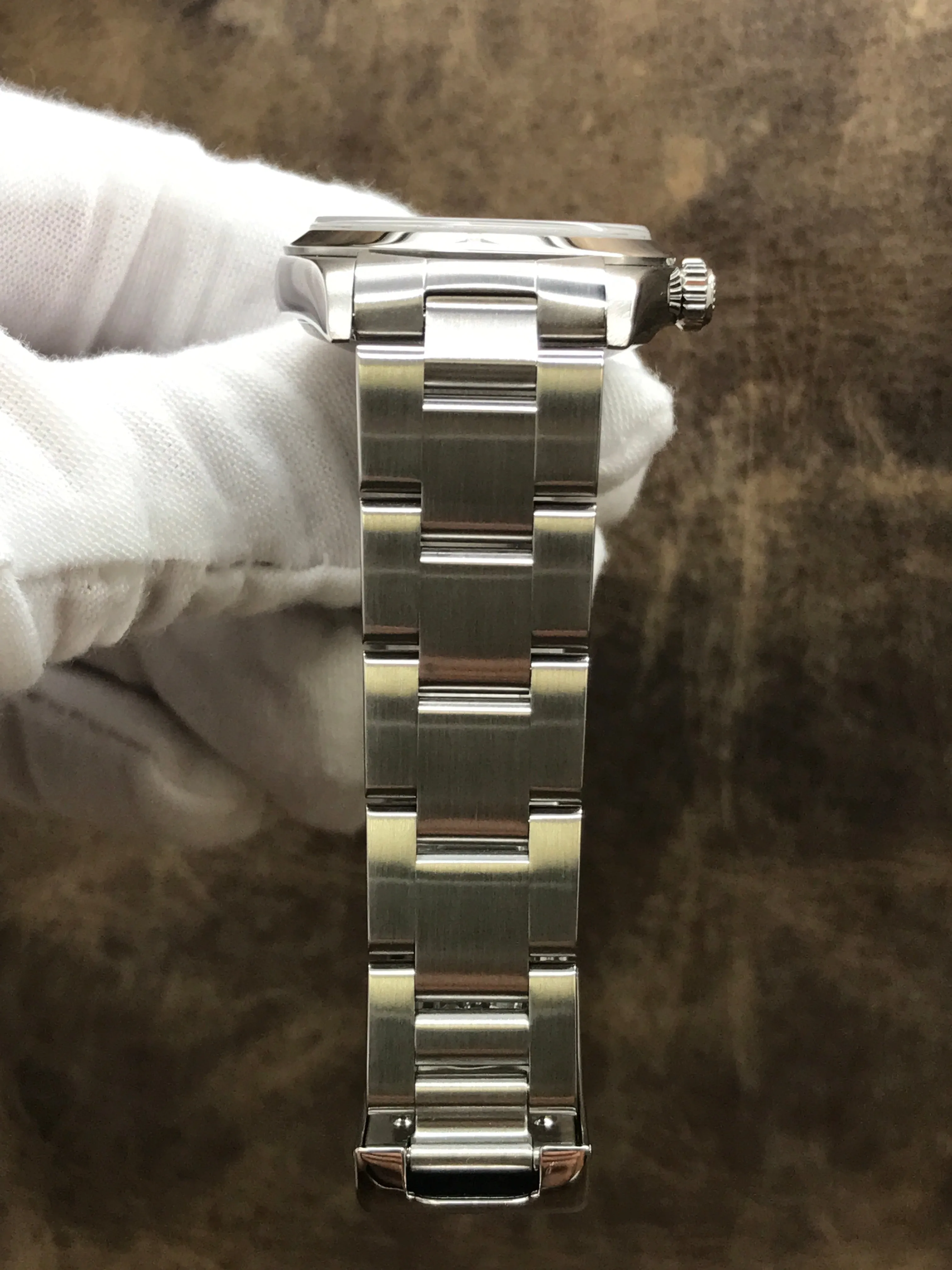 Rolex Oyster Perpetual Midsize 31mm 77080 Black Dial Automatic Women's Watch