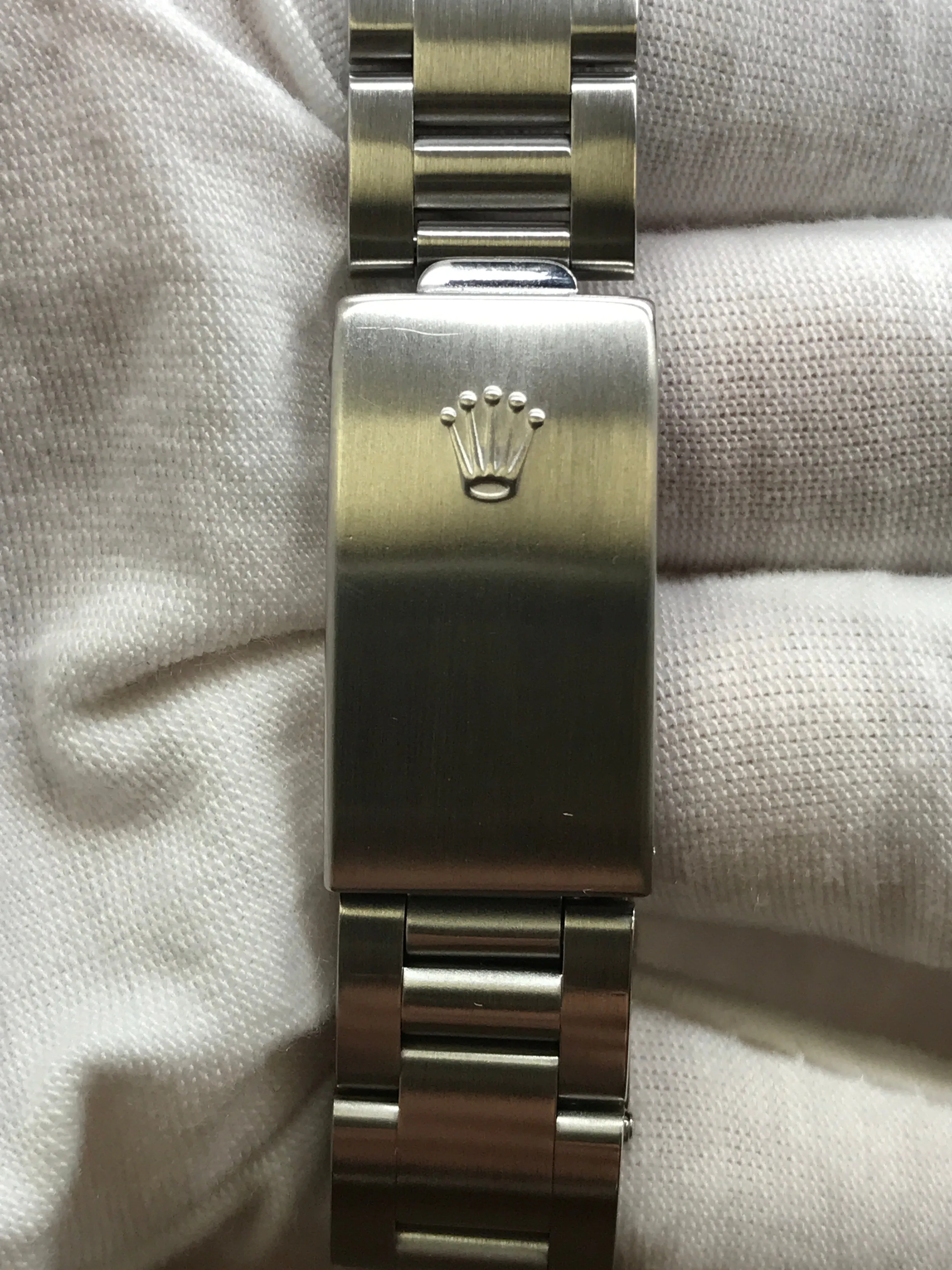 Rolex Oyster Perpetual Midsize 31mm 77080 Black Dial Automatic Women's Watch