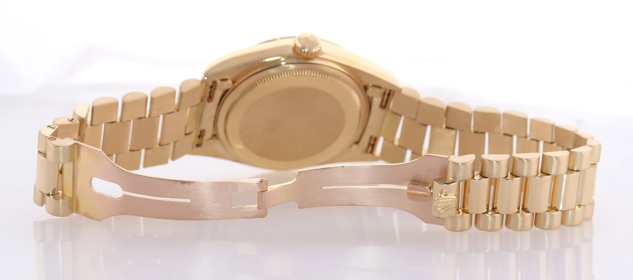 Rolex President Day Date Champagne Tapestry 18038 Quick Yellow Gold Watch Box