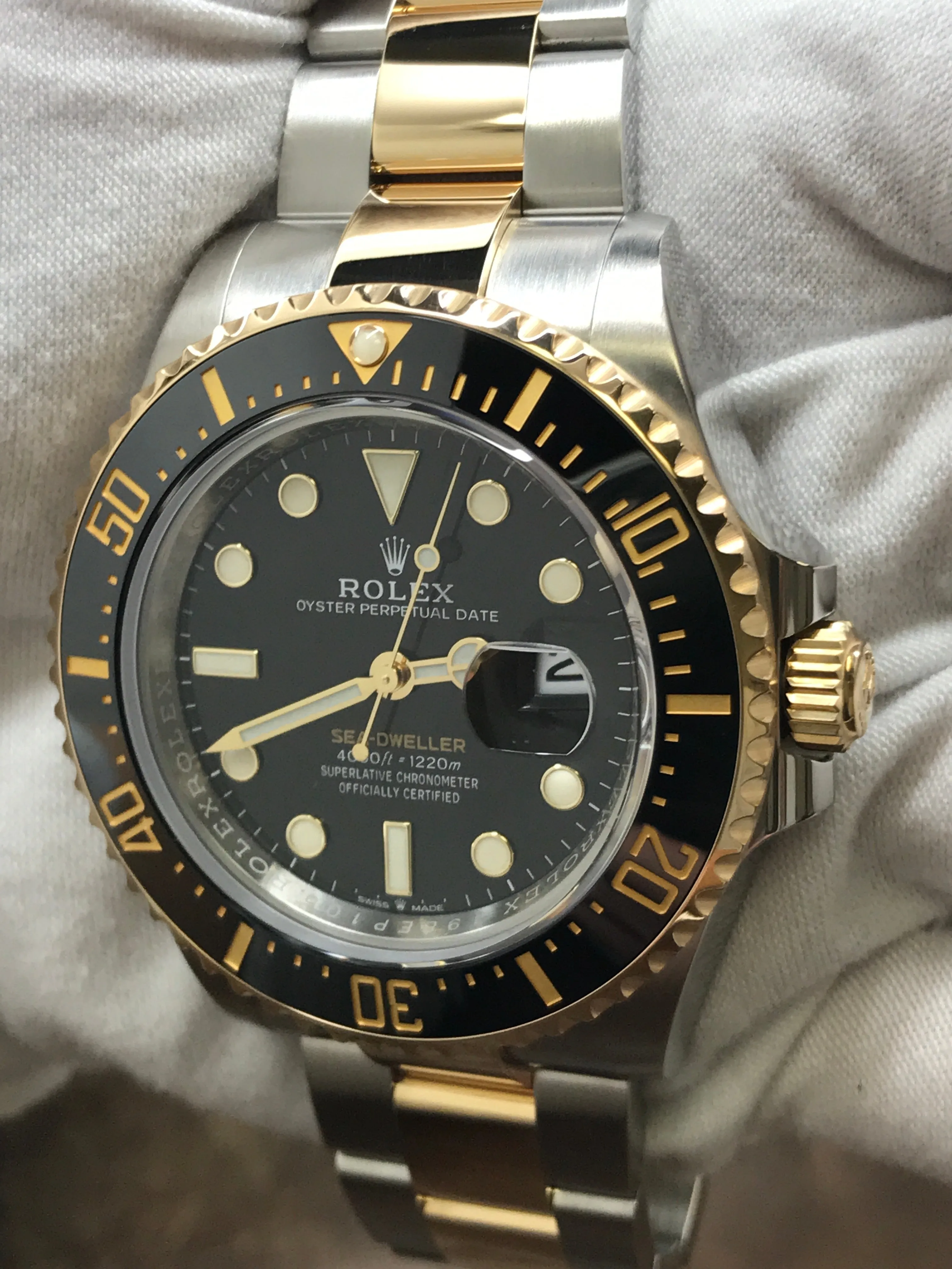 Rolex Sea Dweller 126603 Black Dial Automatic Men's Watch
