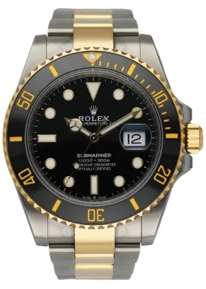 Rolex submariner 126613LN Men's Watch Box & Papers