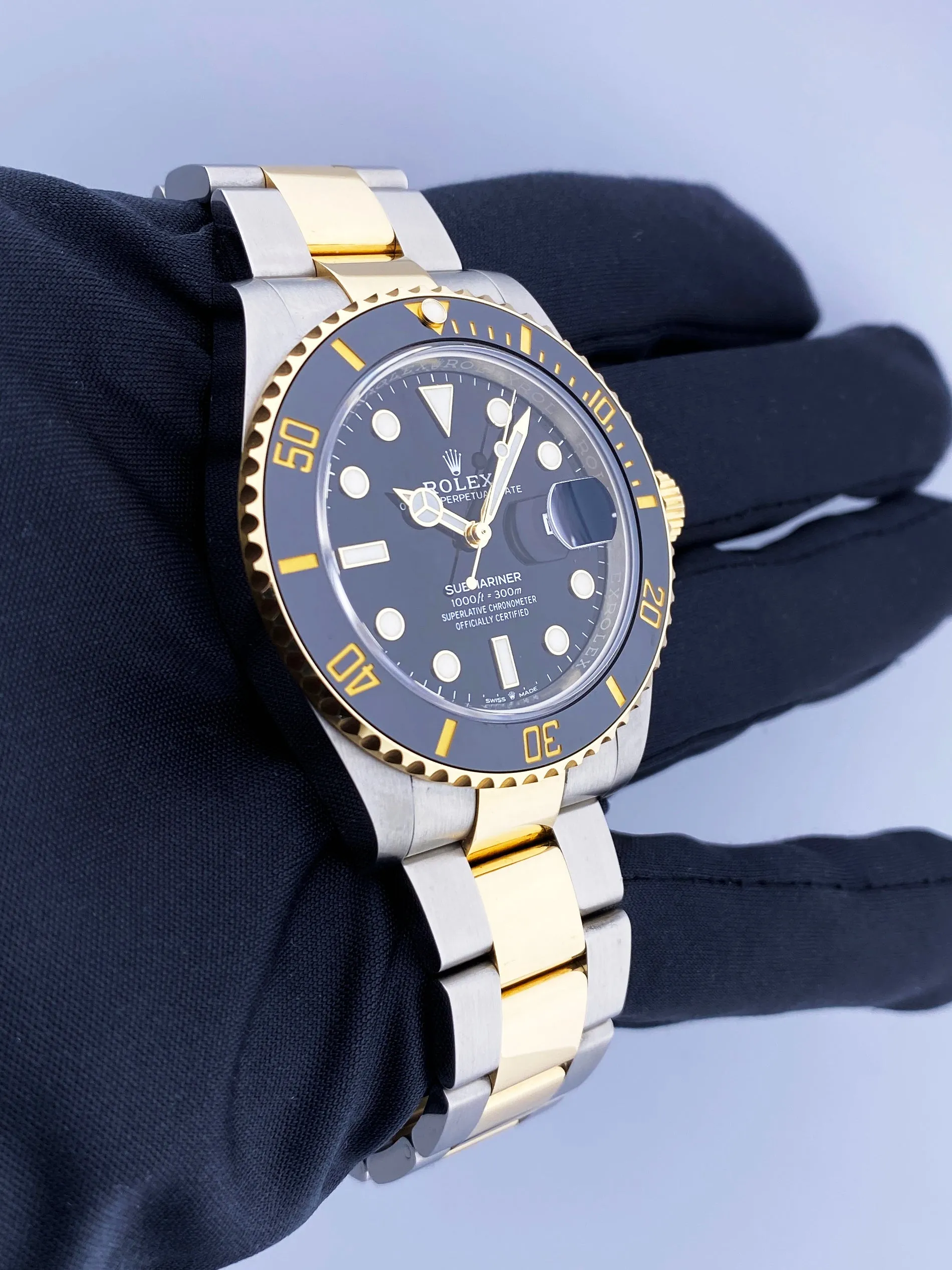 Rolex Submariner Date 126613LN Mens Watch Box & Papers