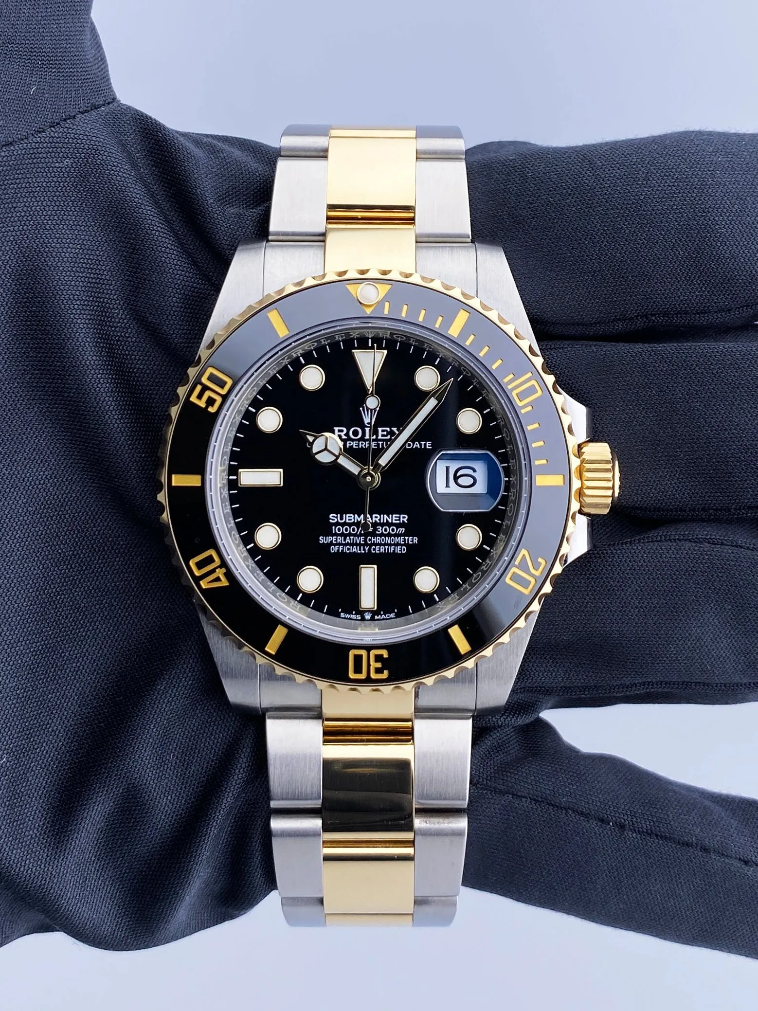 Rolex Submariner Date 126613LN Mens Watch Box & Papers
