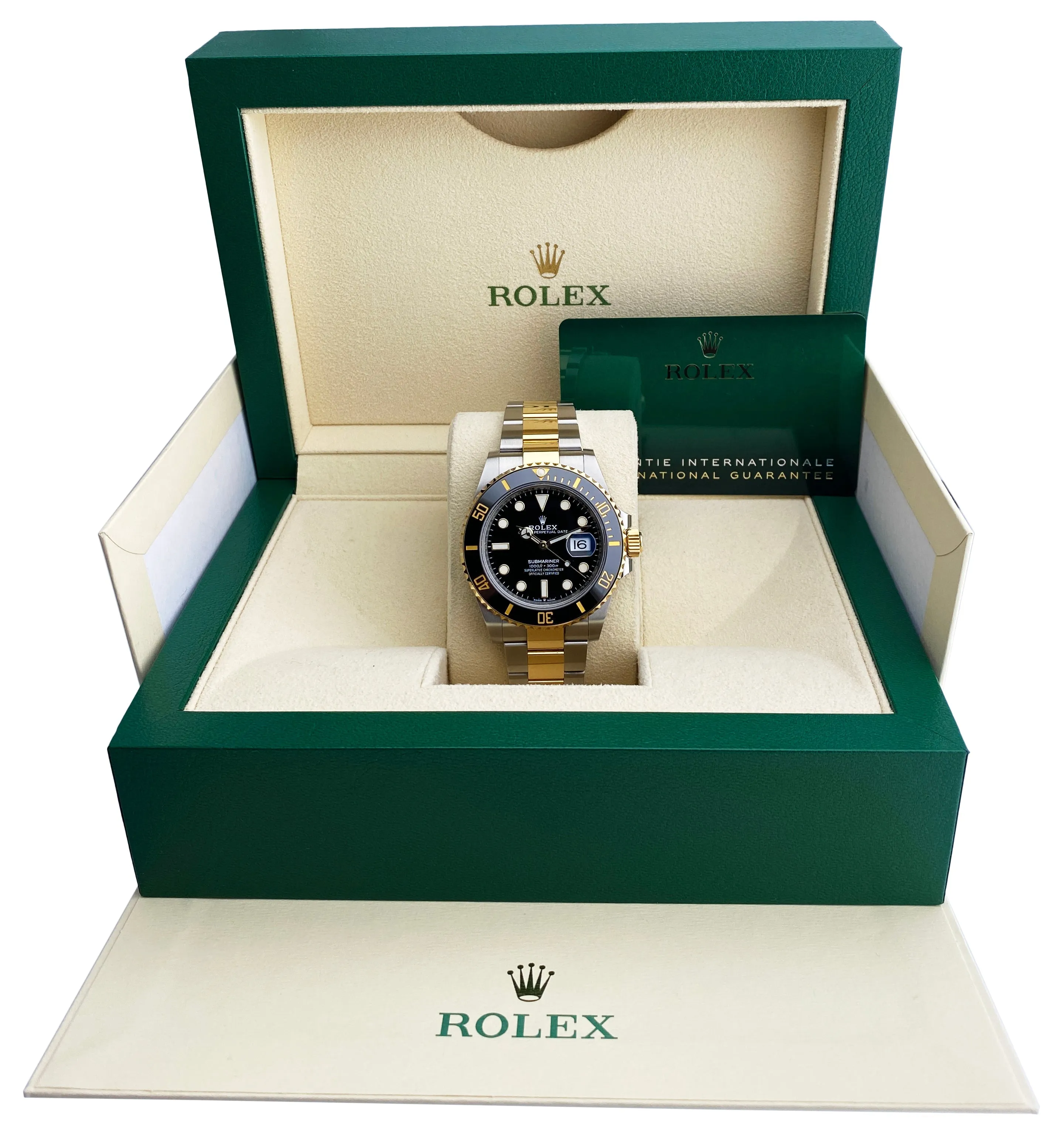 Rolex Submariner Date 126613LN Mens Watch Box & Papers