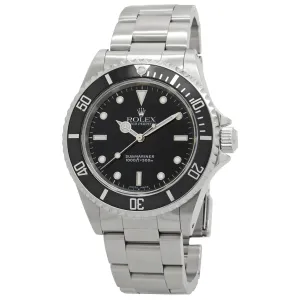 Rolex Submariner No Date 14060 Black Dial Automatic Men's Watch