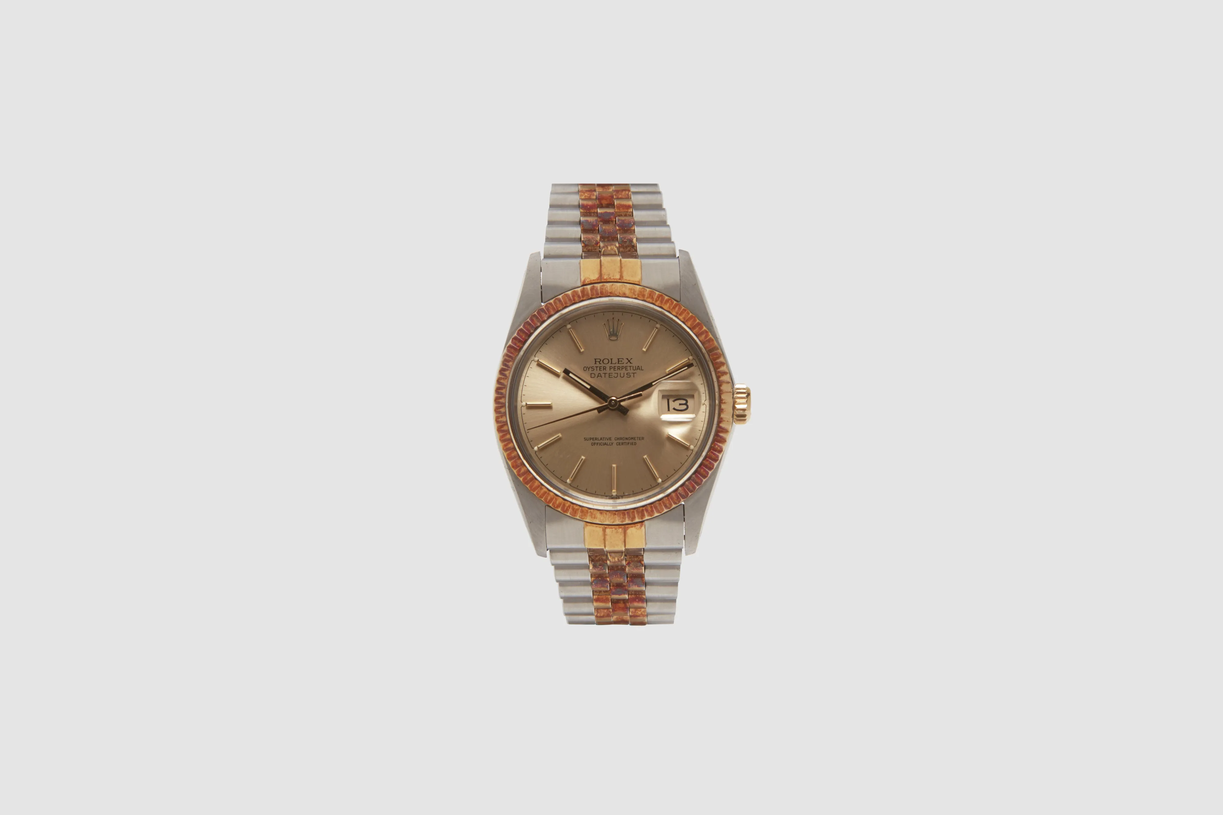 Rolex Two-Tone Oyster Perpetual Datejust with Papers