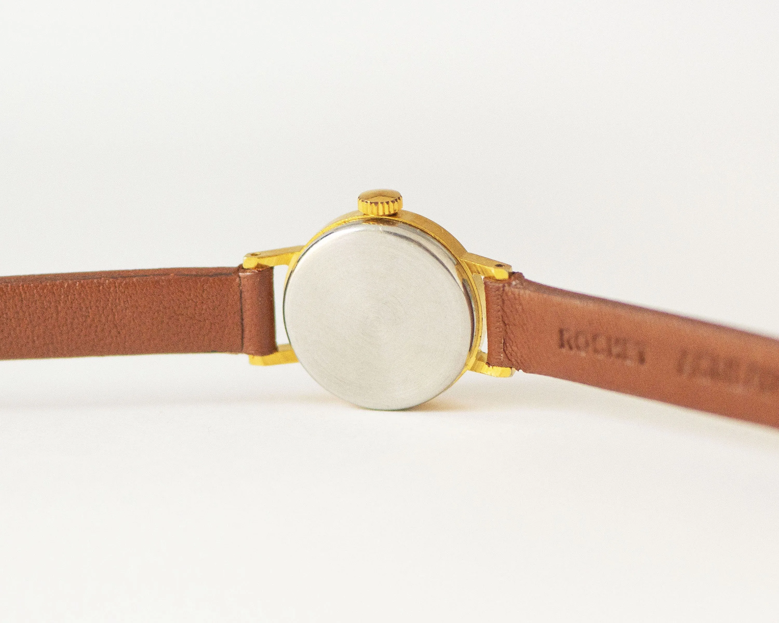 Roman numerals dial women watch micro size Seagull, gold plated lady watch jewelry vintage, watch classic lady gift new premium leather band
