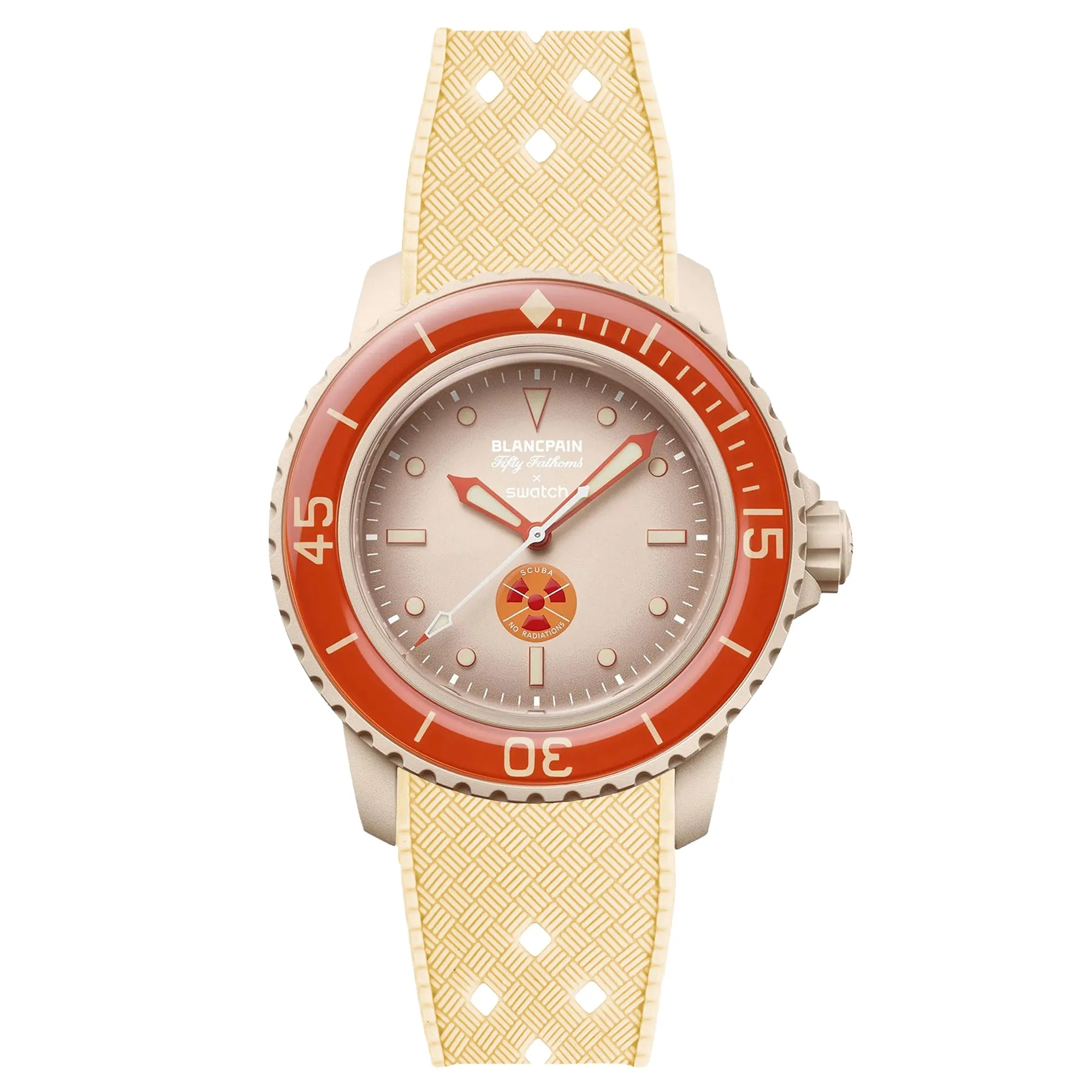 Rubber Strap for Blancpain X Swatch Atlantic Ocean - Storm Blue (2415)