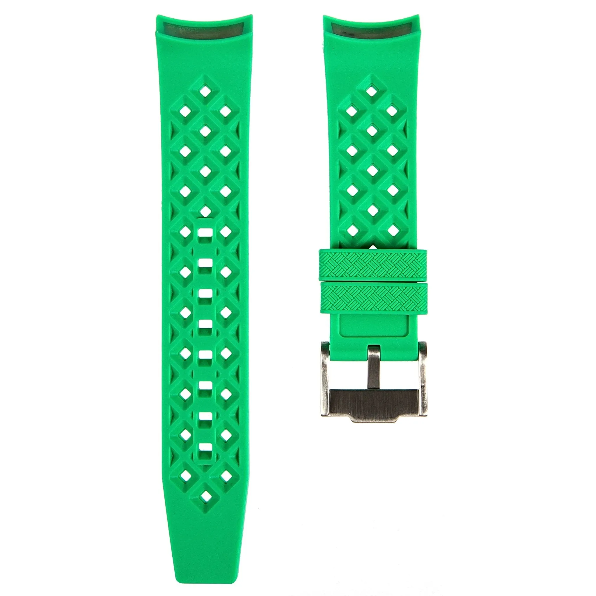 Rubber Strap for Blancpain X Swatch Atlantic Ocean - Storm Blue (2415)