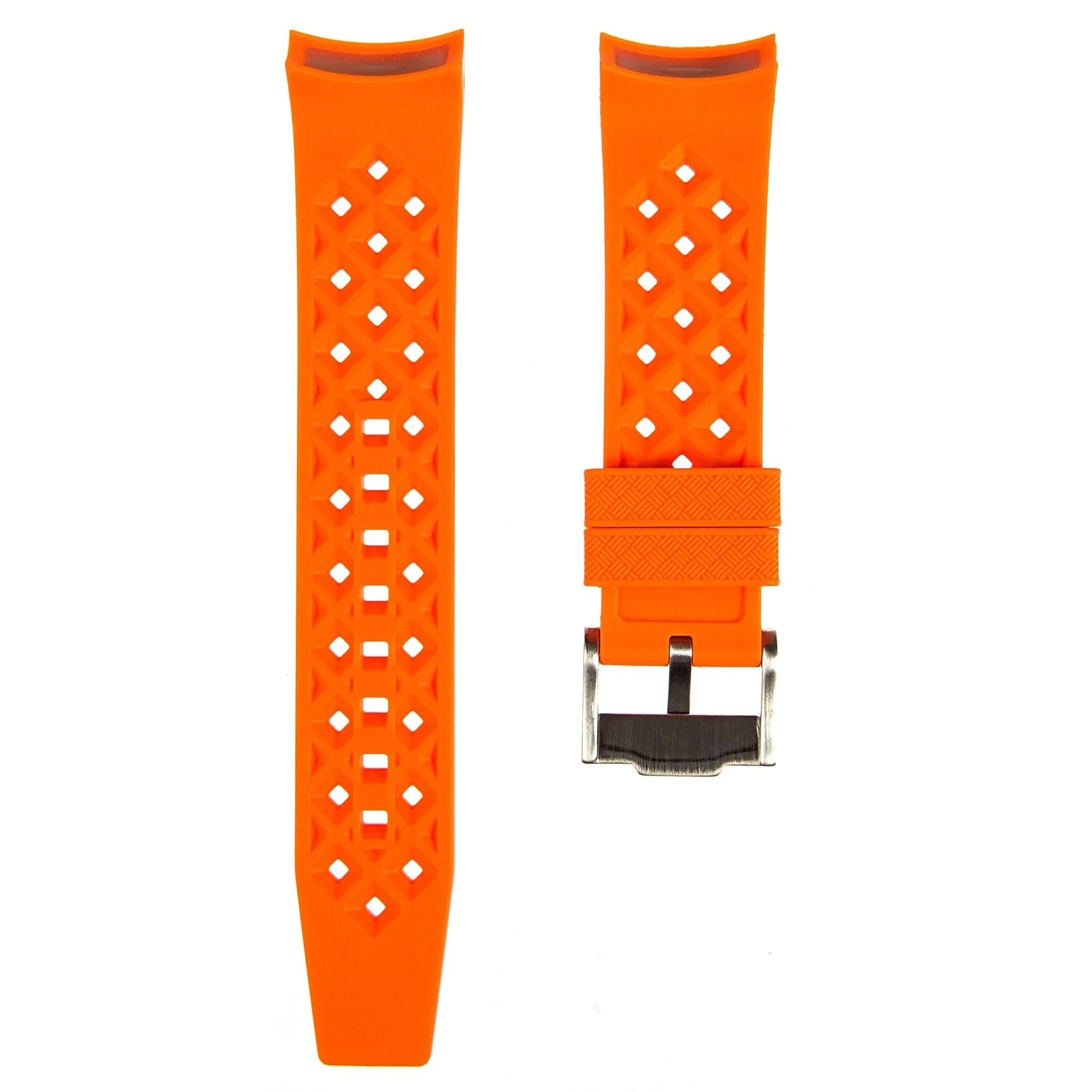 Rubber Strap for Blancpain X Swatch Atlantic Ocean - Storm Blue (2415)
