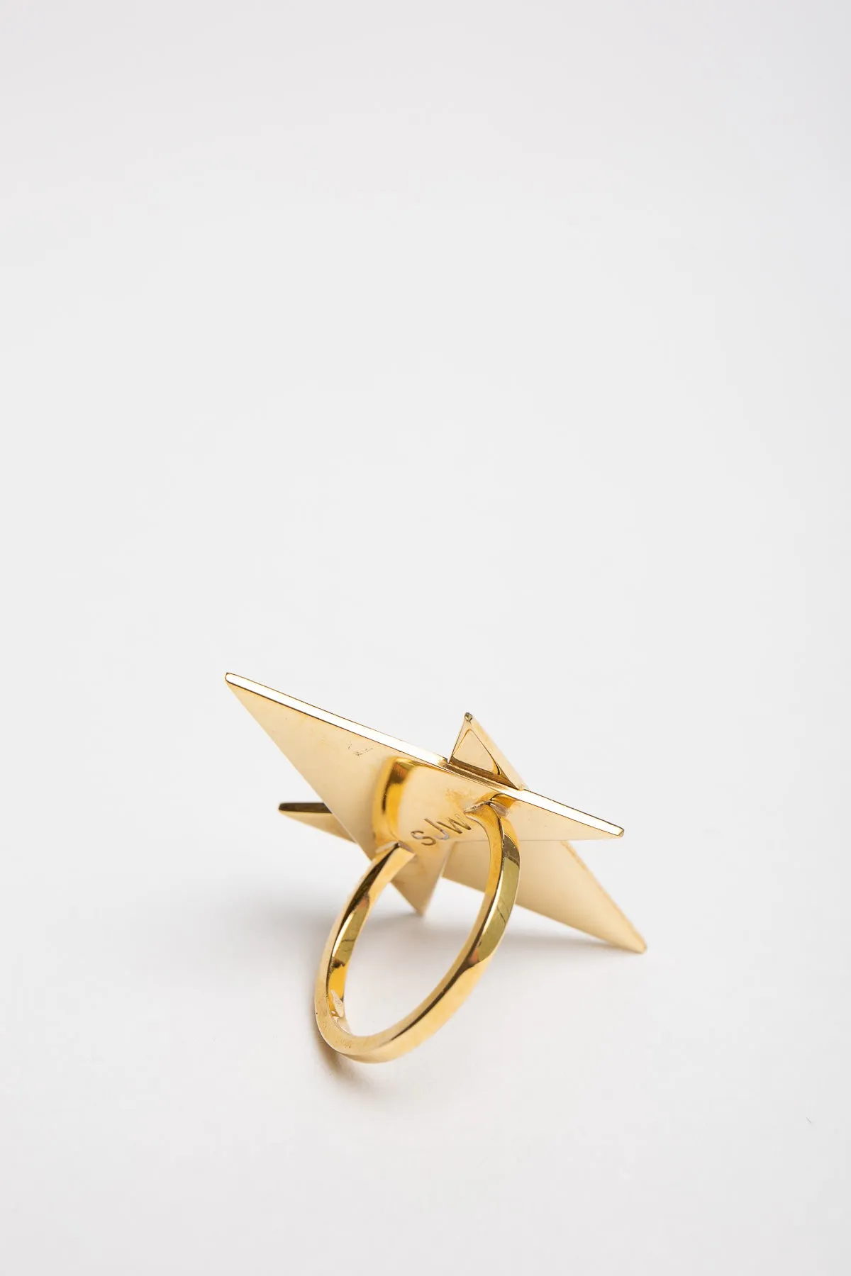 SARAH JANE WILDE | BLACK STAR DOUBLE ARROW RING