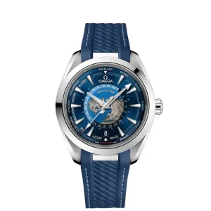SEAMASTER AQUA TERRA 150M CO‑AXIAL MASTER CHRONOMETER GMT WORLDTIMER