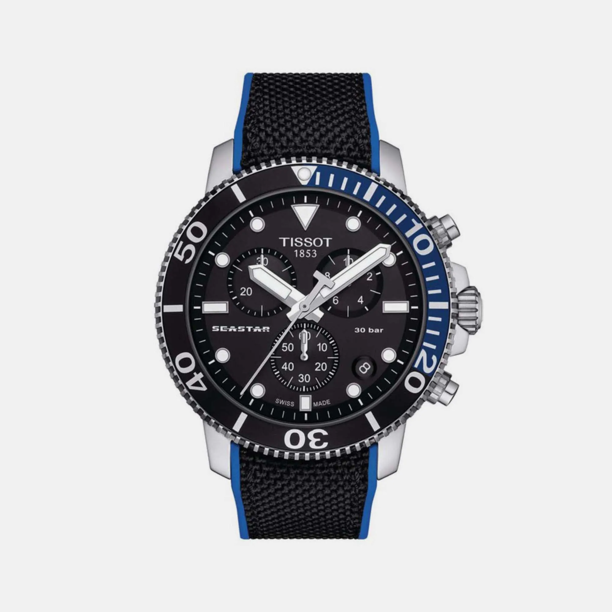 Seastar 1000 Men Analog Silicone Watch T1204171705103
