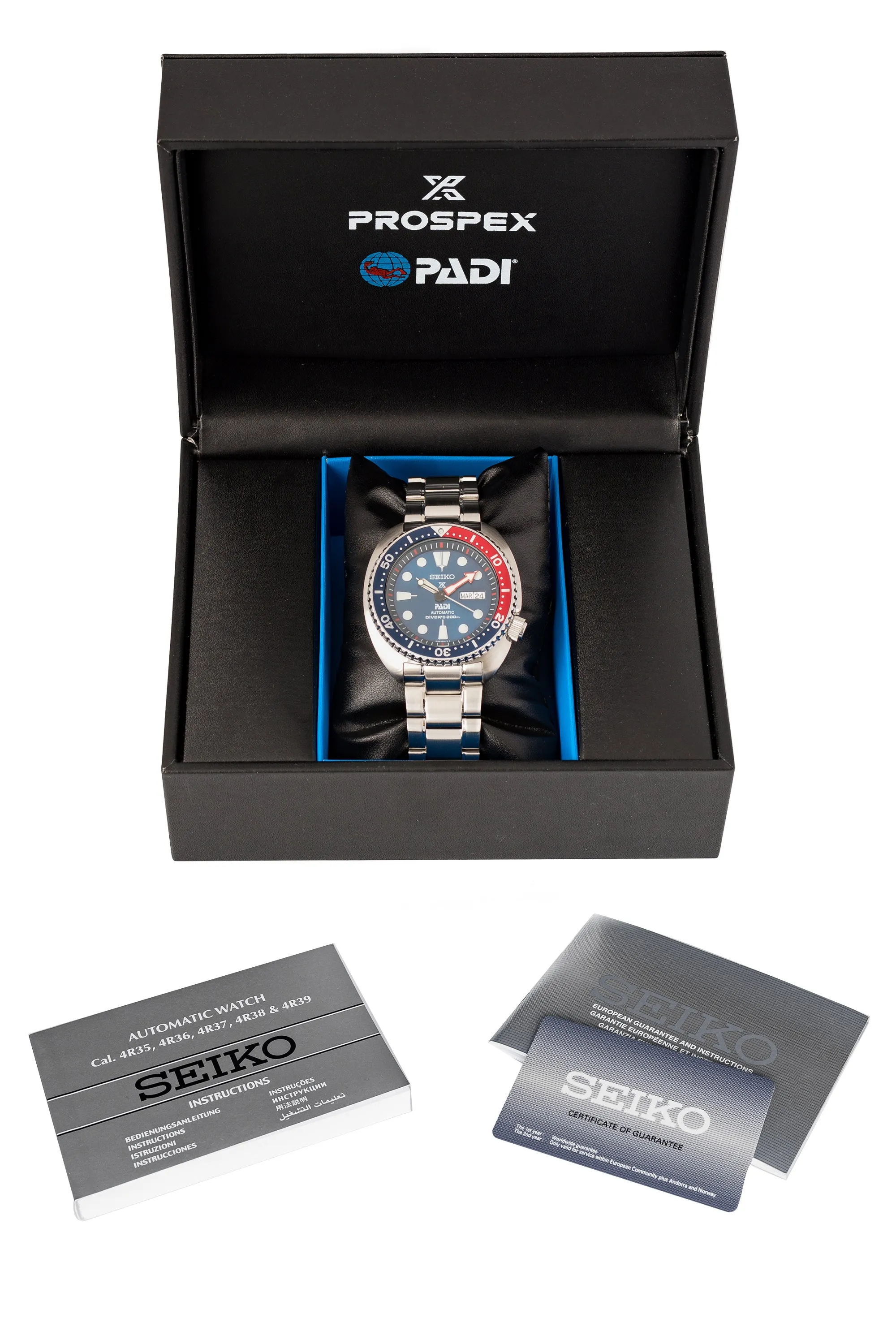 SEIKO Prospex Automatic Men's 45mm PADI Diver Watch - SRPA21K1 – Blue Dial