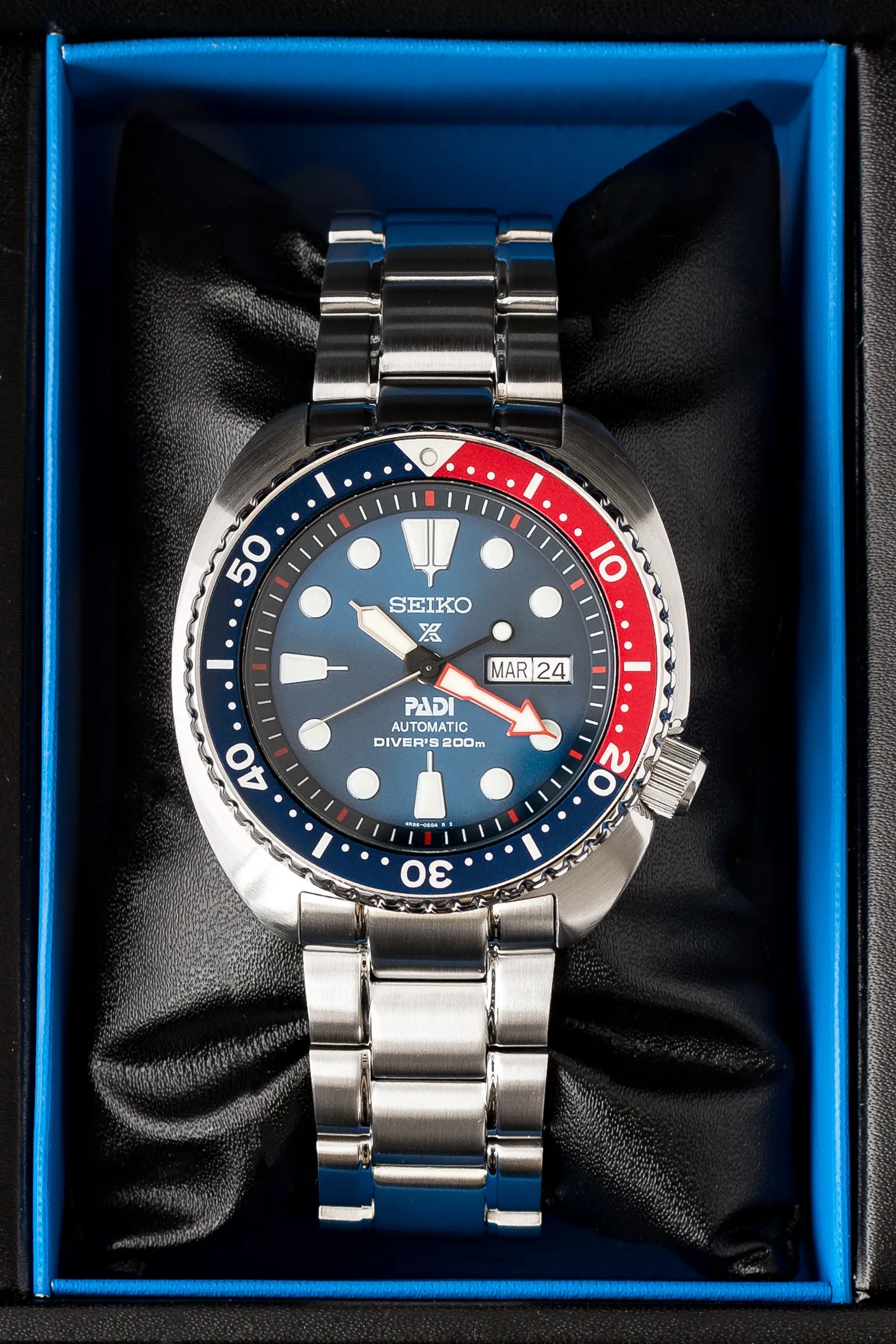 SEIKO Prospex Automatic Men's 45mm PADI Diver Watch - SRPA21K1 – Blue Dial