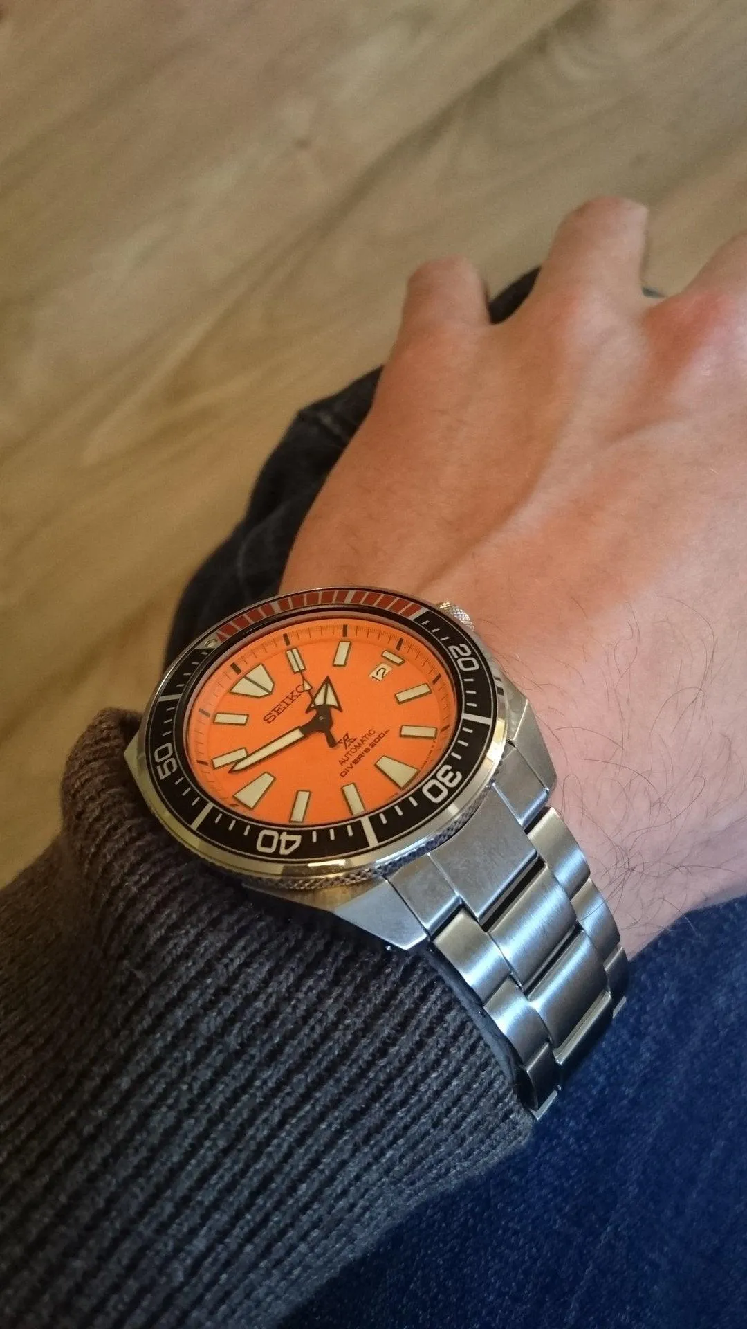 Seiko Prospex Automatic Stainless Steel Diver Men's Watch SRPC07P9