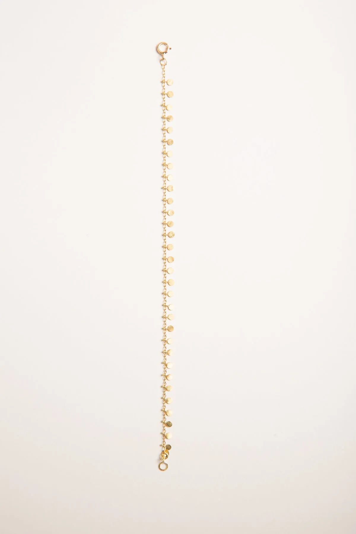 SIA TAYLOR | EVENLY DOTTED GOLD BRACELET