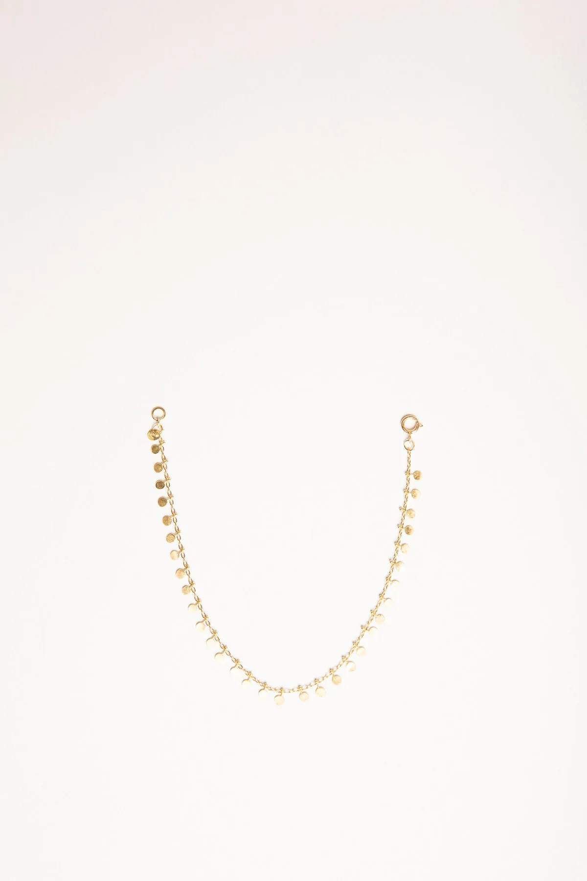 SIA TAYLOR | EVENLY DOTTED GOLD BRACELET