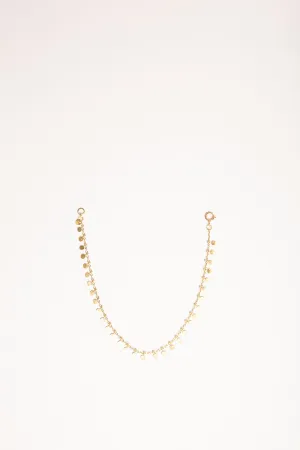 SIA TAYLOR | EVENLY DOTTED GOLD BRACELET