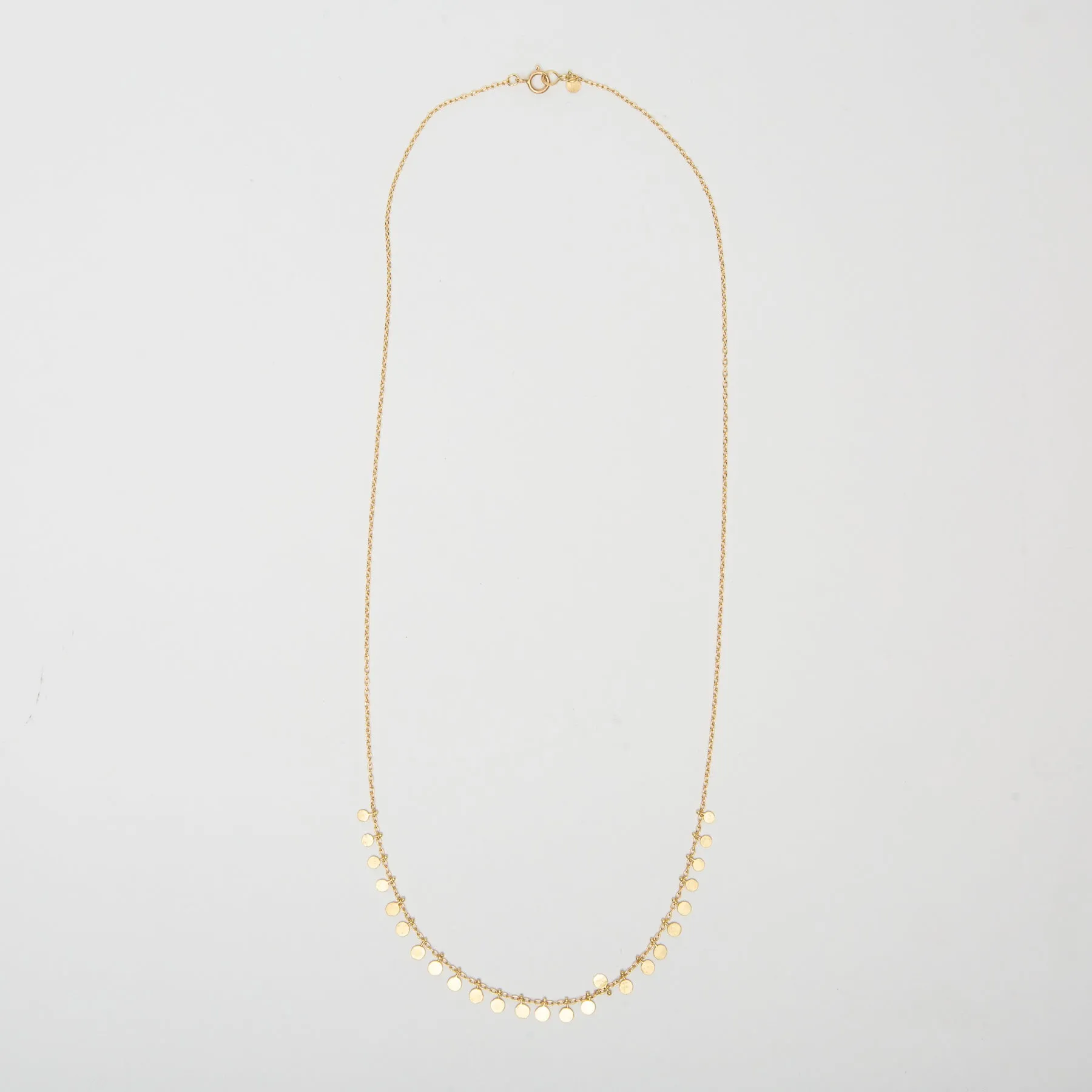 SIA TAYLOR | MEDIUM DOTS GOLD NECKLACE