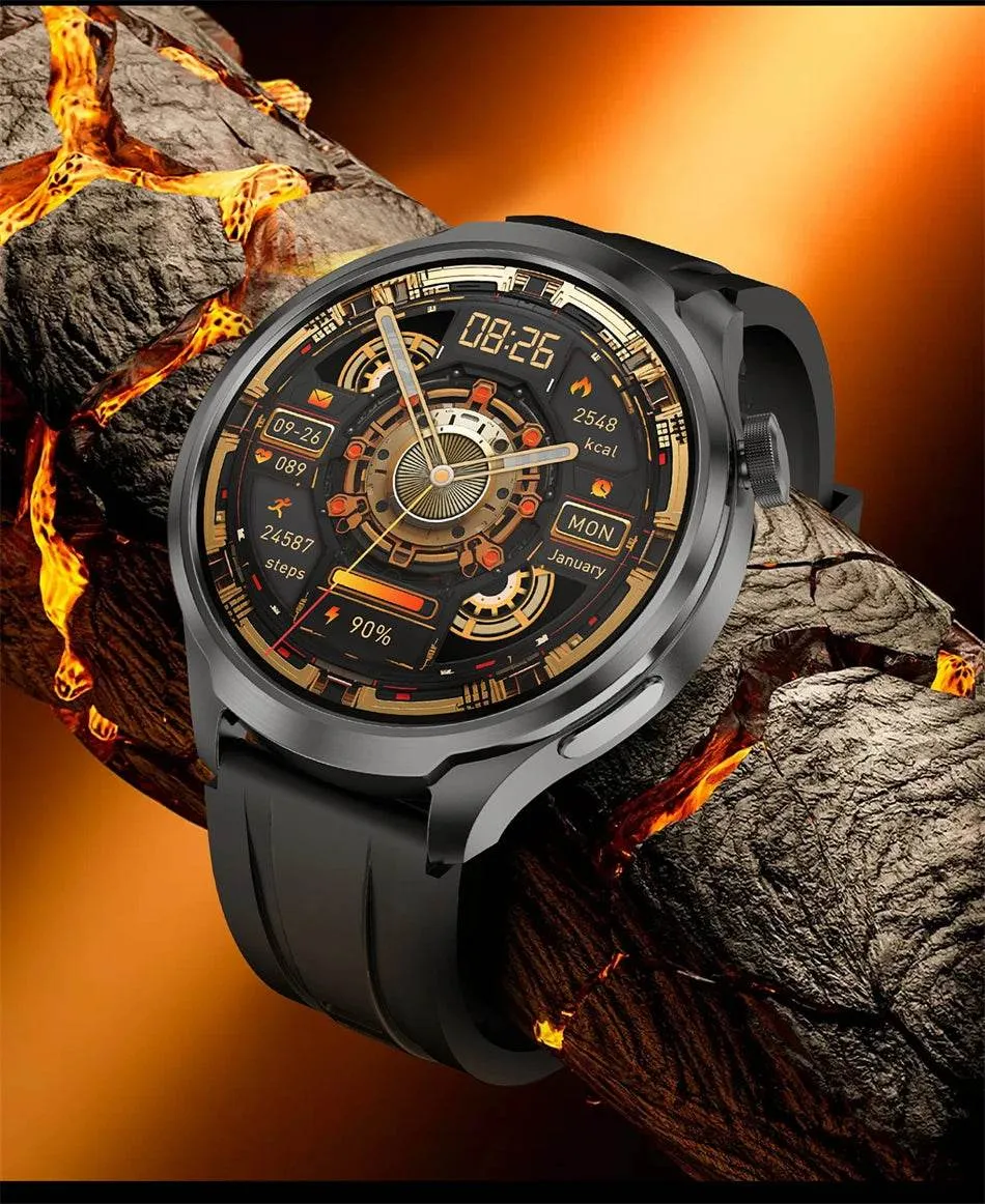 Smart Watch for HUAWEI GT5 Pro GPS Sports  Men AMOLED Screen NFC Compass IP68 Waterproof NEW Bluetooth Call SmartWatch Man