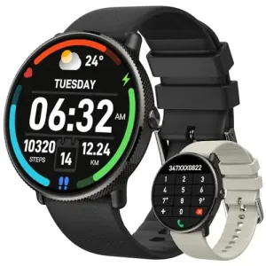Smart Watch for Women Fitness Tracker: Make/Answer Call Smart Watches for Women Waterproof Digital Mens Watches Running Smartwatch Android Phone iPhone Samsung Compatible Heart Rate Monitor black15