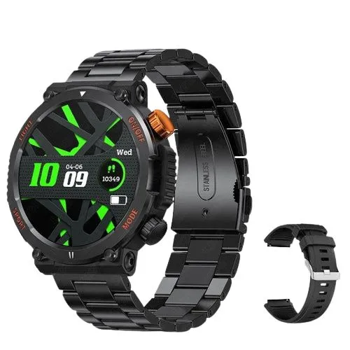 Smart Watch Men Outdoor Sports Fitness Bracelet LED Lights During Night Training Watches Bluetooth Call Smartwatch Men