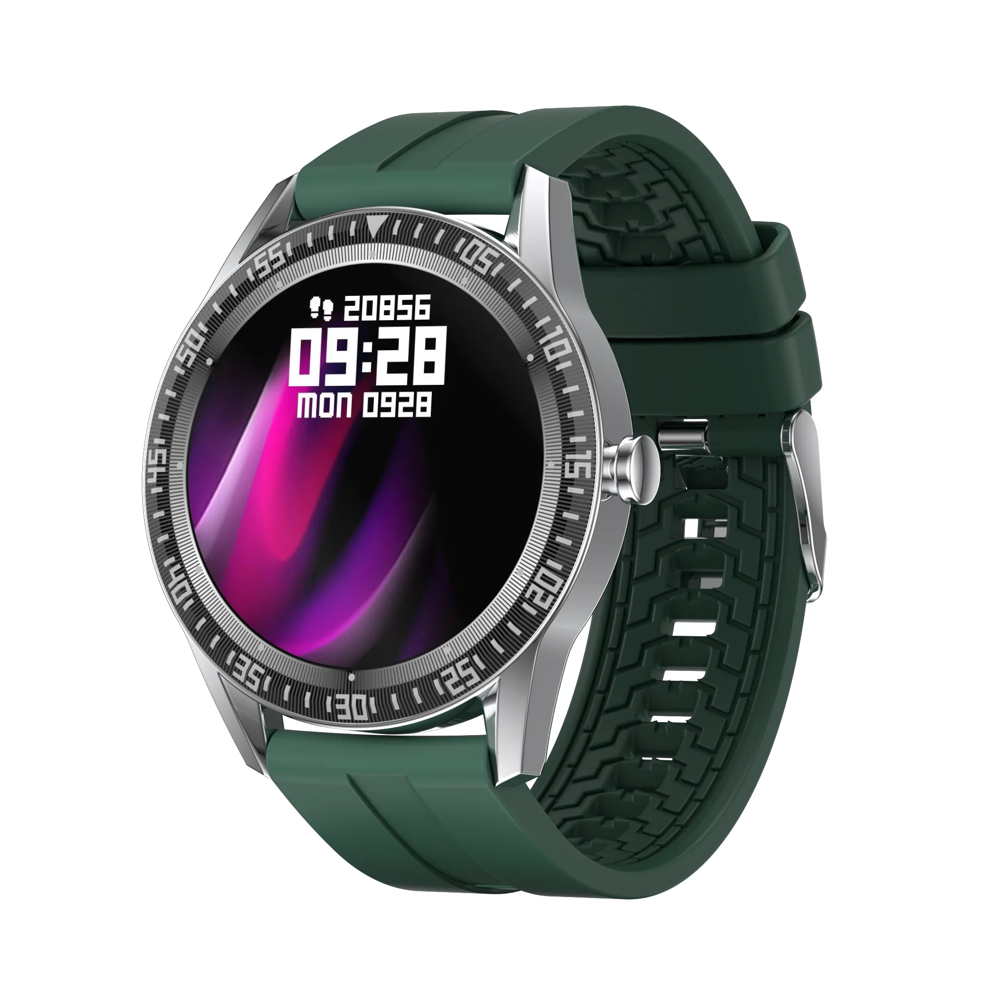 Smart watch with heath tracker for body temperature- water proof unisex release charm bracelet  N70