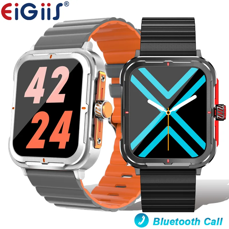 Smartwatch for Men 1.83” HD Display Fitness Trackers Watch with Bluetooth Calling Heart Rate Detection Sleep Monitor 120  Sports Modes Step Counter Watch for iOS Android
