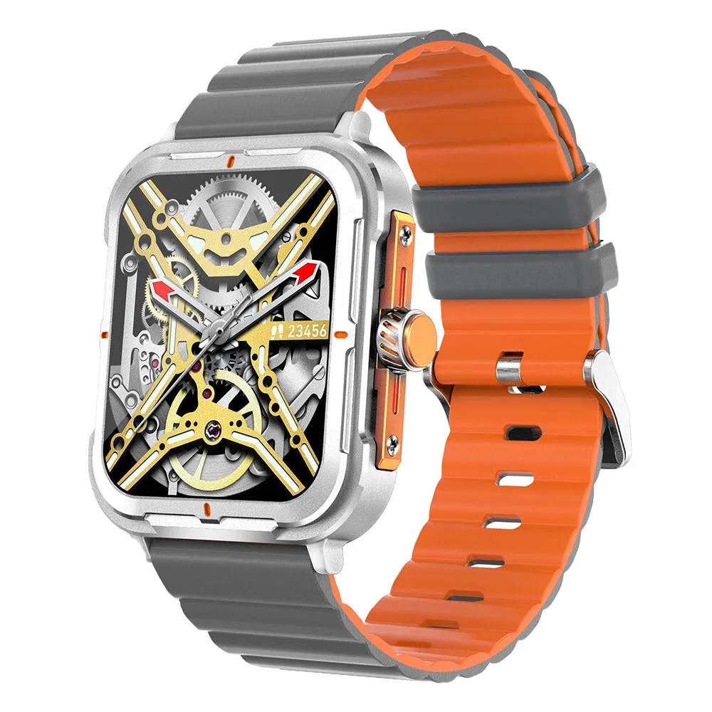 Smartwatch for Men 1.83” HD Display Fitness Trackers Watch with Bluetooth Calling Heart Rate Detection Sleep Monitor 120  Sports Modes Step Counter Watch for iOS Android