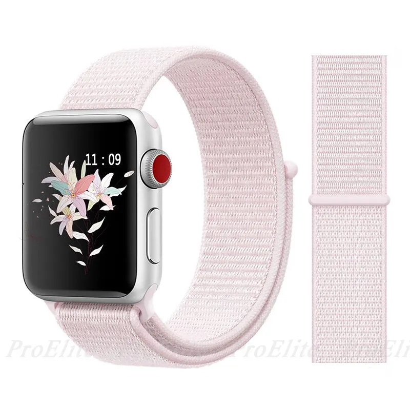 Soft Breathable Replacement Strap Sport Loop for iwatch series
