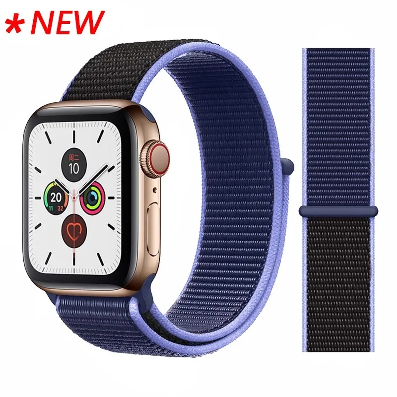 Soft Breathable Replacement Strap Sport Loop for iwatch series