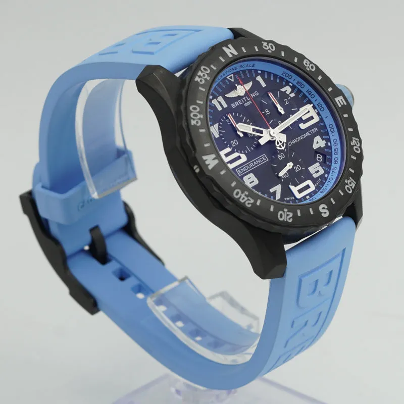 SOLD - 2/22/24 - Breitling Endurance Pro Light Blue Chronograph X82310281B1S1 B&P 2023