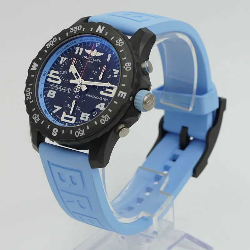 SOLD - 2/22/24 - Breitling Endurance Pro Light Blue Chronograph X82310281B1S1 B&P 2023