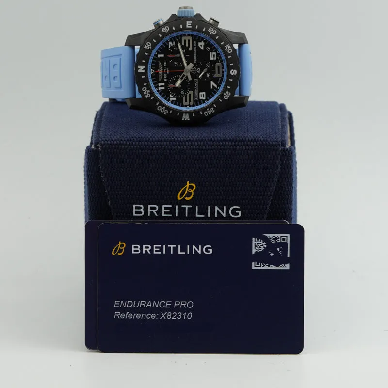 SOLD - 2/22/24 - Breitling Endurance Pro Light Blue Chronograph X82310281B1S1 B&P 2023