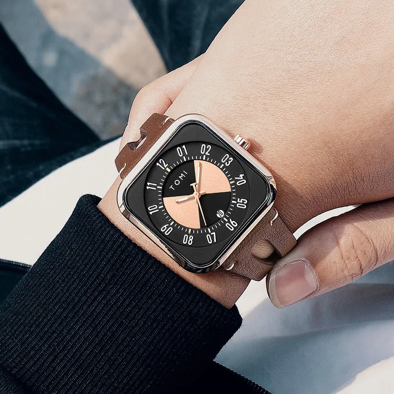 Square Tom - Minimalist Watch WITH DATE